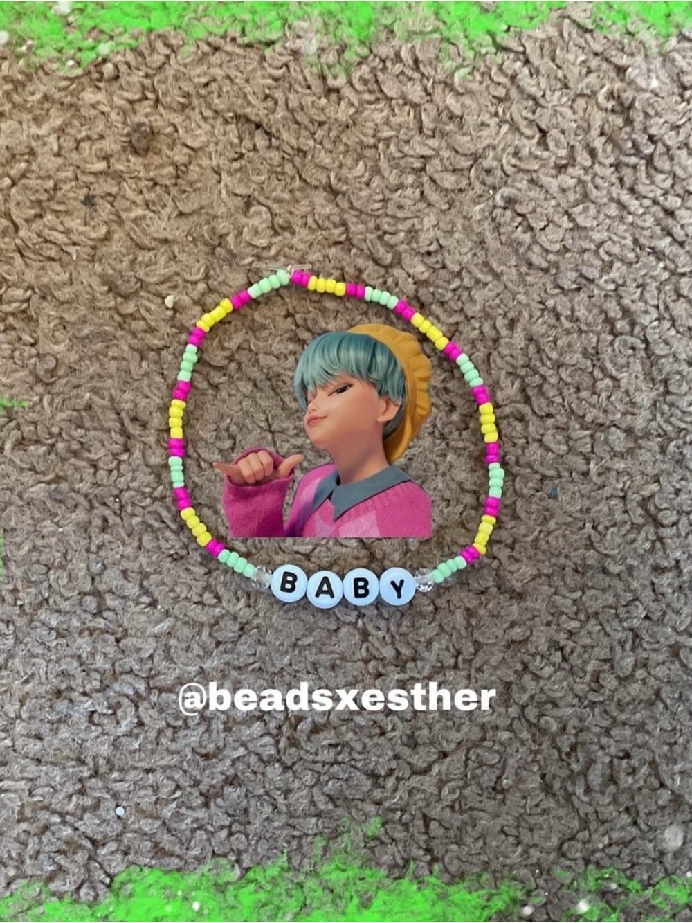 “Baby Saja” Beaded Bracelet K-pop Demon Hunters